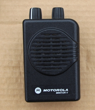 Motorola Minitor V 5 1CH Stored Voice VHF Pager 